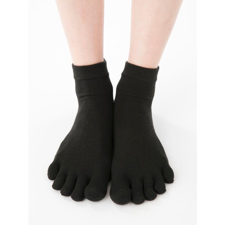 5本指ソックス 22-24cm 24-26cm 絹 インナー ショート 薄手 シルク 20172 レディース 五本指 靴下 ストッキングやタイツのインナーにも 日本製 LASANTE |  | 11