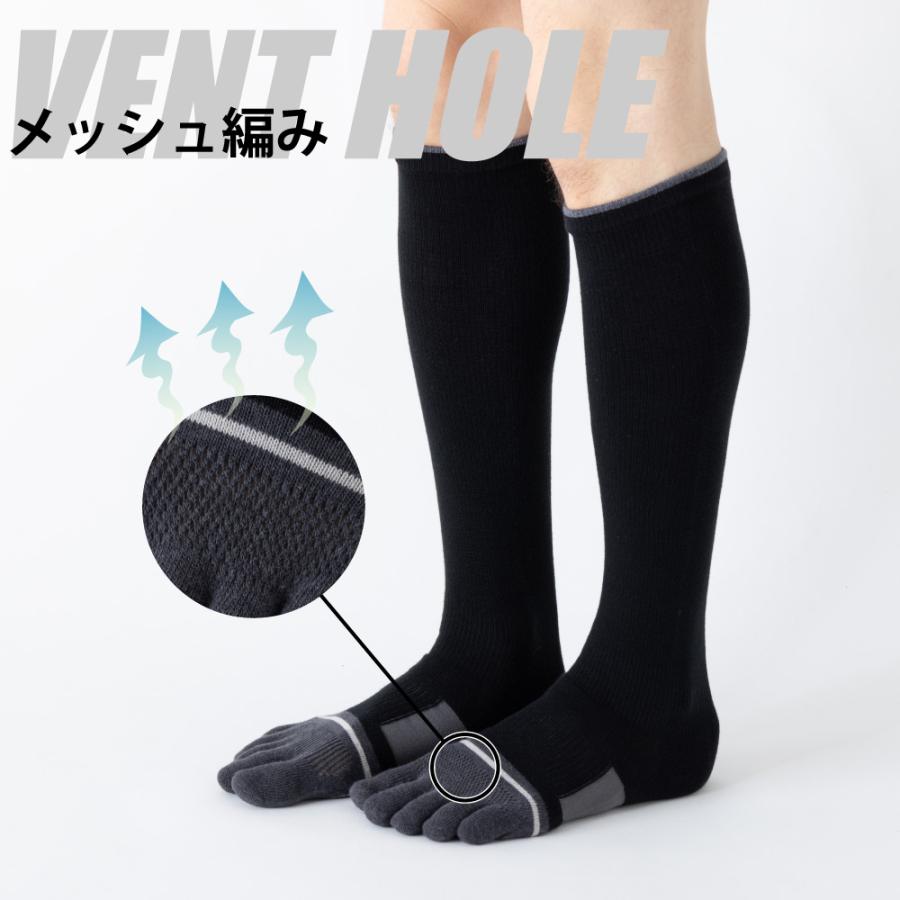 5本指 ハイソックス 22-24cm 24-26cm 26-28cm スポーツ サポート 滑り止め 抗菌防臭 速乾 30618 3次元 立体 五本指 靴下 サッカー 日本製 LASANTE |  | 06