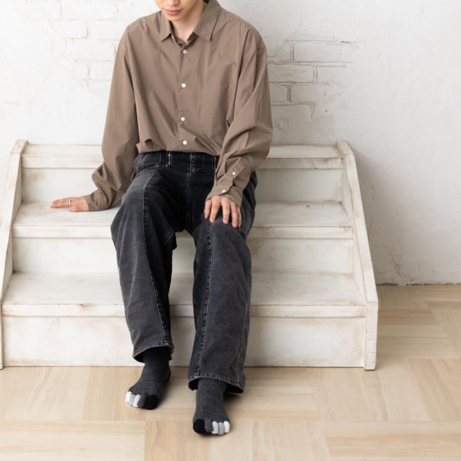 5本指ソックス クルー 22-24cm 中厚 ゆったり 30713 ユビラックス 指先マルチ カラフル レディース 五本指 靴下 日本製 LASANTE |  | 09