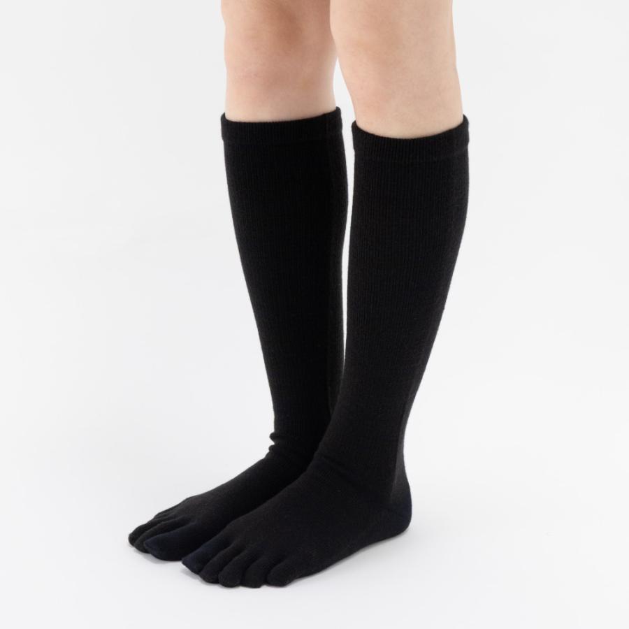 5本指ハイソックス 綿＆遠赤外線 引き揃え ゴムなし 22-24cm 24-26cm 41044 ゆったり ぽかぽか ウール 温かい 五本指 靴下 五本指靴下 五本指ソックス |  | 09