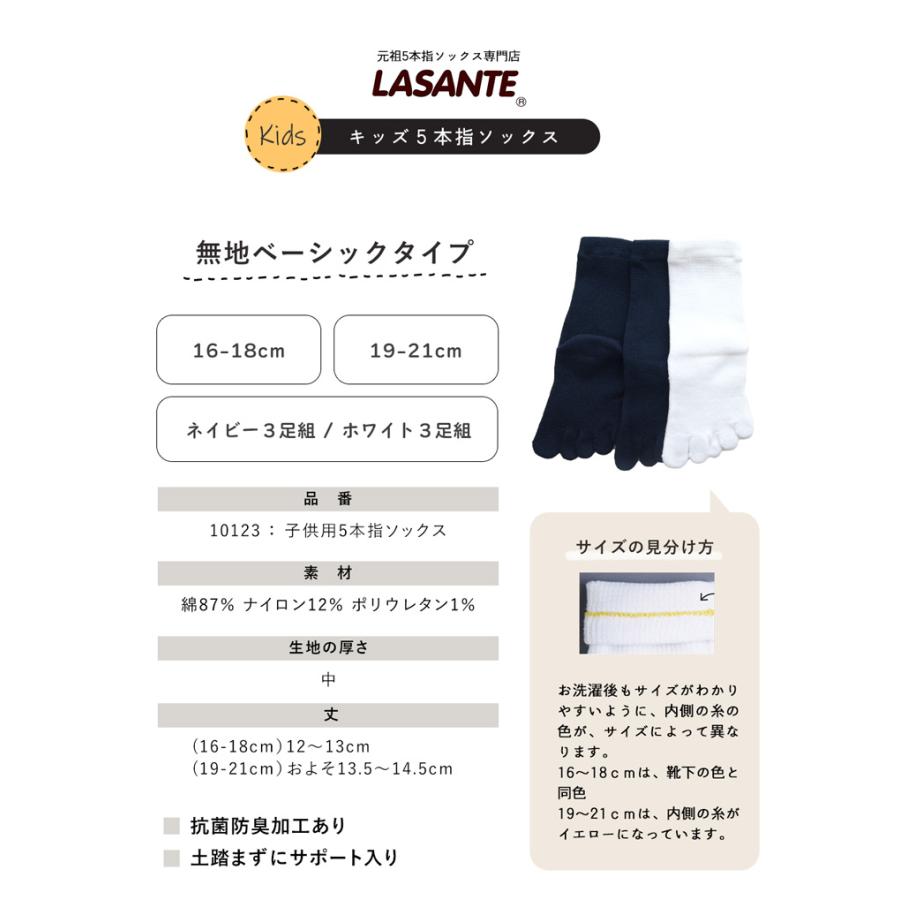 送料当社負担 5本指ソックス 16-18cm 19-21cm 3足セット キッズ 送料当社負担 5本指ソックス 16-18cm 19-21cm 3足セット キッズ