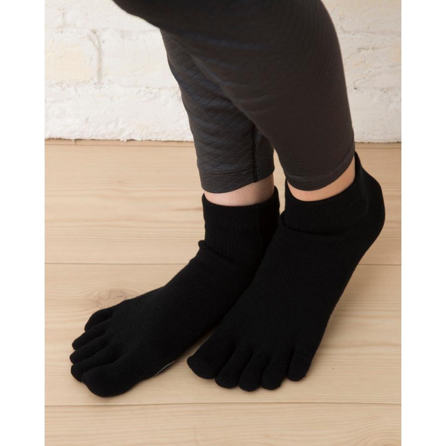 5本指ソックス ショート 22-24cm 24-26cm 26-28cm 滑り止め 抗菌防臭加工 速乾 7240 ランニング レディース メンズ 五本指 靴下 日本製 LASANTE |  | 06