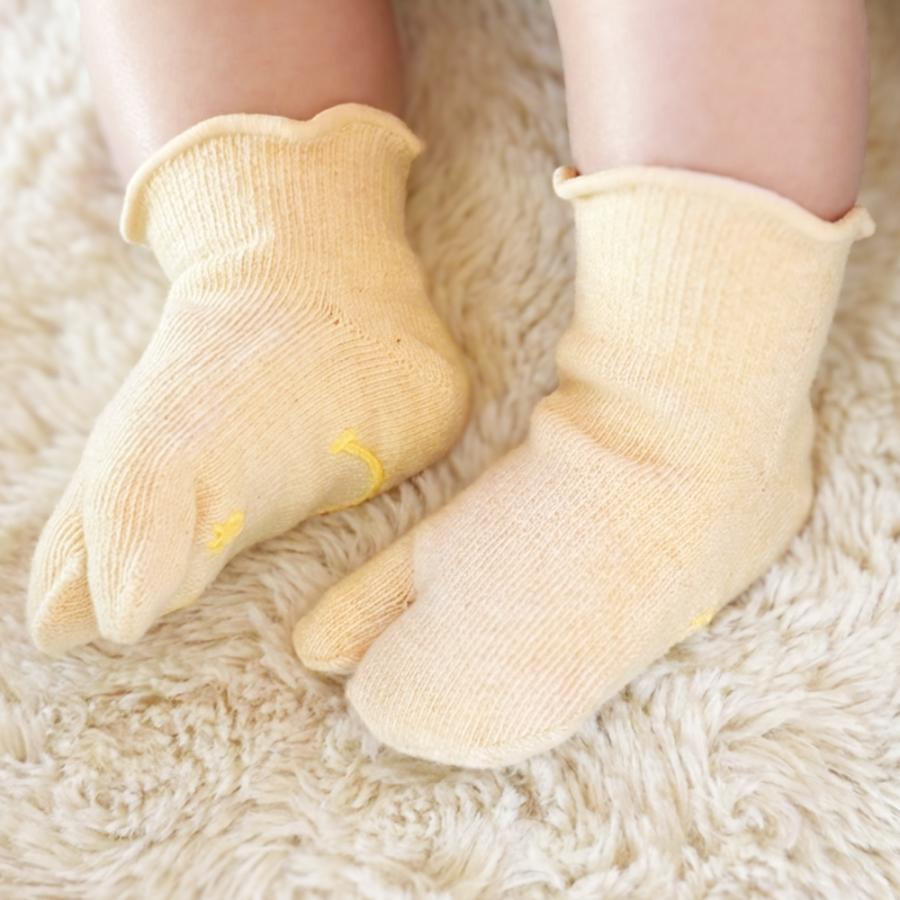 タビソックス 13-15cm クルー オーガニックコットン 71002 KIDS たび 滑り止め ベビー キッズ 足袋 靴下 出産祝い ギフト プレゼント 子供 日本製 LASANTE |  | 01