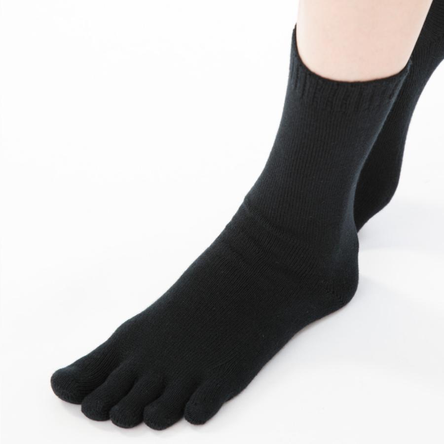 5本指ソックス 24-26cm 26-28cm ホールガーメント クルー 9050 3次元 ベーシック 中厚 立体 レディース メンズ 五本指 靴下 日本製 LASANTE |  | 04