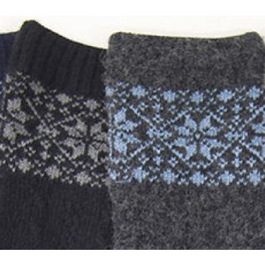 5本指ソックス 23-25cm ホールガーメント クルー メリノウール