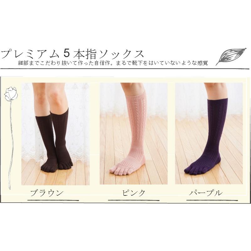 5本指ソックス 22-24cm ホールガーメント スーピマコットン シルク ハイクルー 9370 絹 立体 3次元 プレミアム レディース メンズ 五本指 靴下 日本製 LASANTE |  | 06