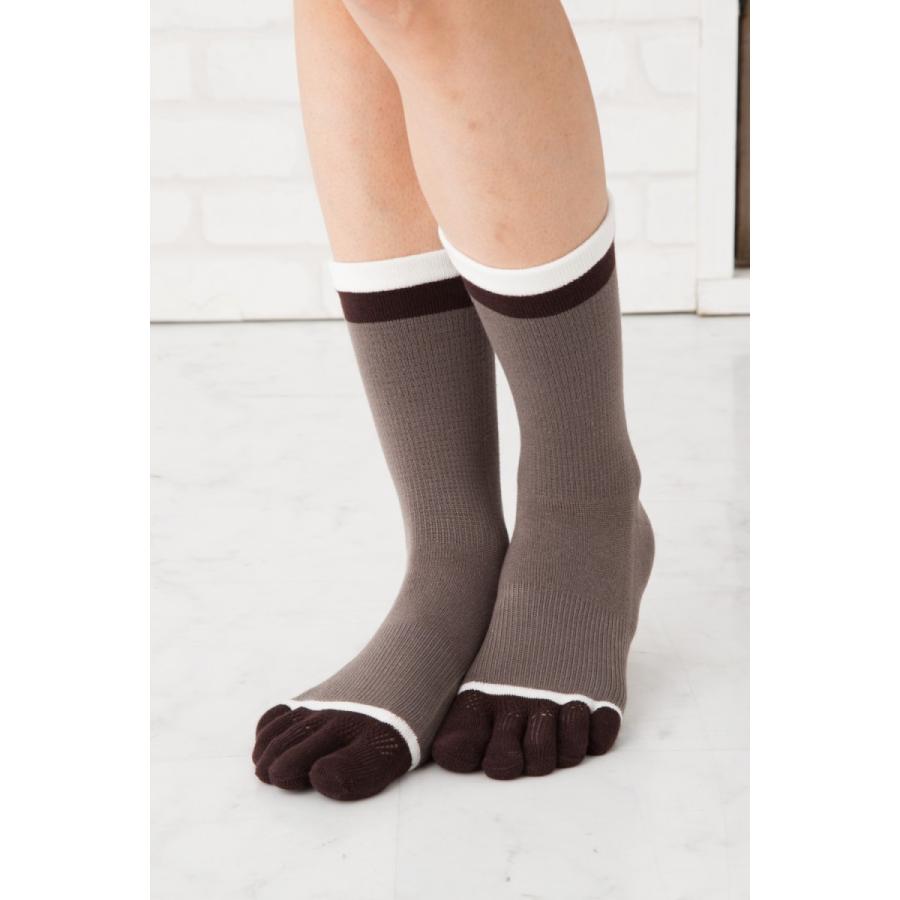 5本指ソックス 22-24cm ホールガーメント クルー 締め付けない ゆったり 9420 3次元 サポート 立体 レディース 五本指 靴下 日本製 LASANTE |  | 06