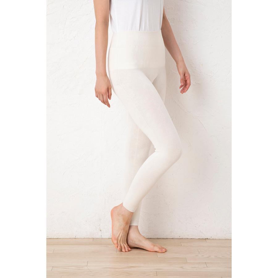 3次元 シルクパンツ 10分丈 フリー レギンス スパッツ 無縫製 ホールガーメント 20659 |  | 09