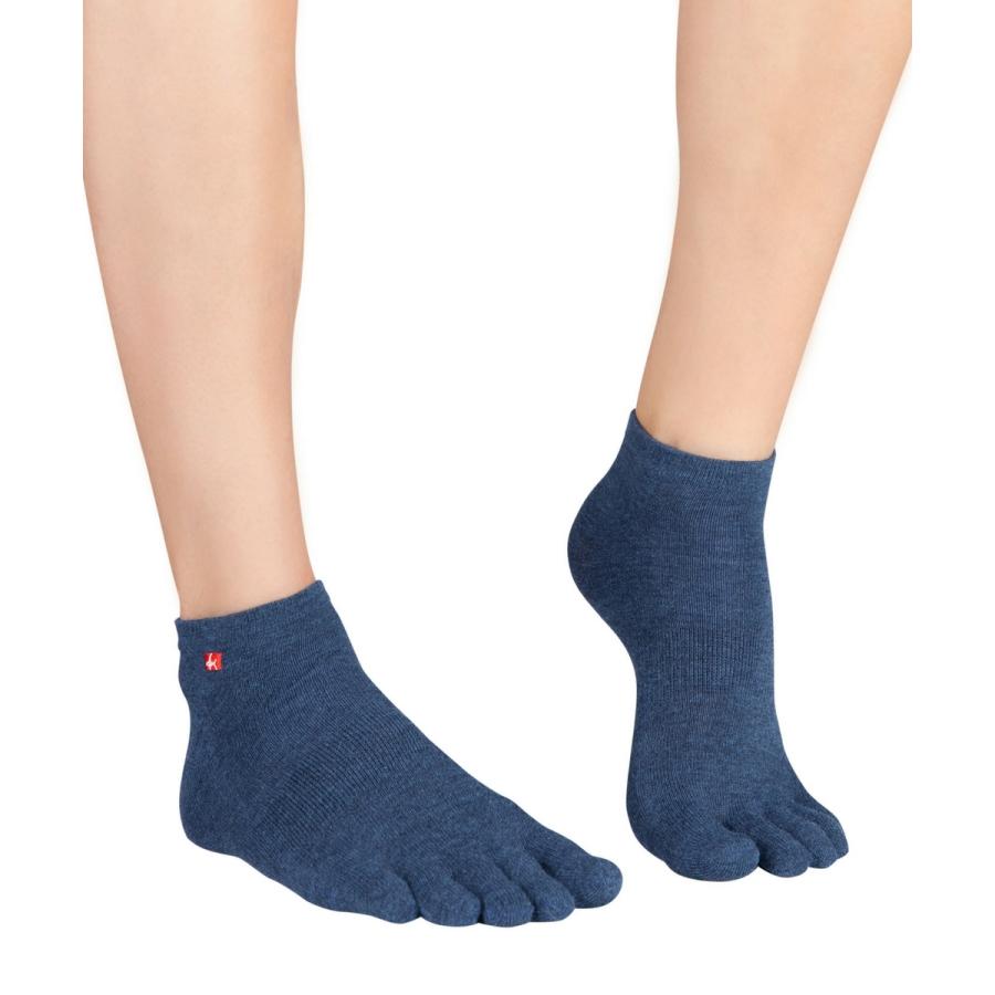 5本指ソックス くるぶし丈 23-25cm 25-27cm 27-29cm 薄手 クールマックス COOLMAX 速乾 EU3202 スポーツ スニーカー 五本指 靴下 ラン 日本製 LASANTE |  | 17