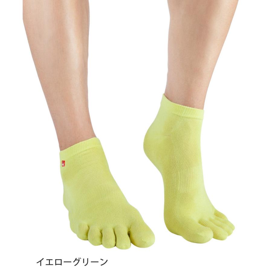 5本指ソックス くるぶし丈 23-25cm 25-27cm 27-29cm 薄手 クールマックス COOLMAX 速乾 EU3202 スポーツ スニーカー 五本指 靴下 ラン 日本製 LASANTE |  | 07