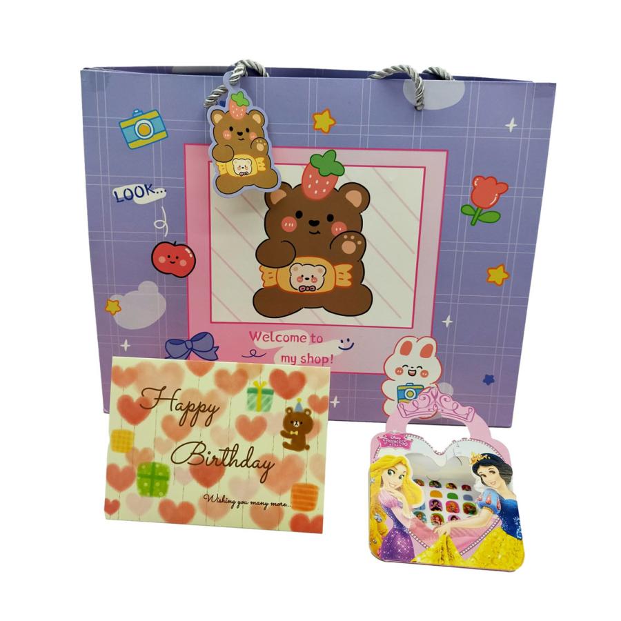 プリンセス プレミアム ギフトラッピングセット キッズ お化粧セット