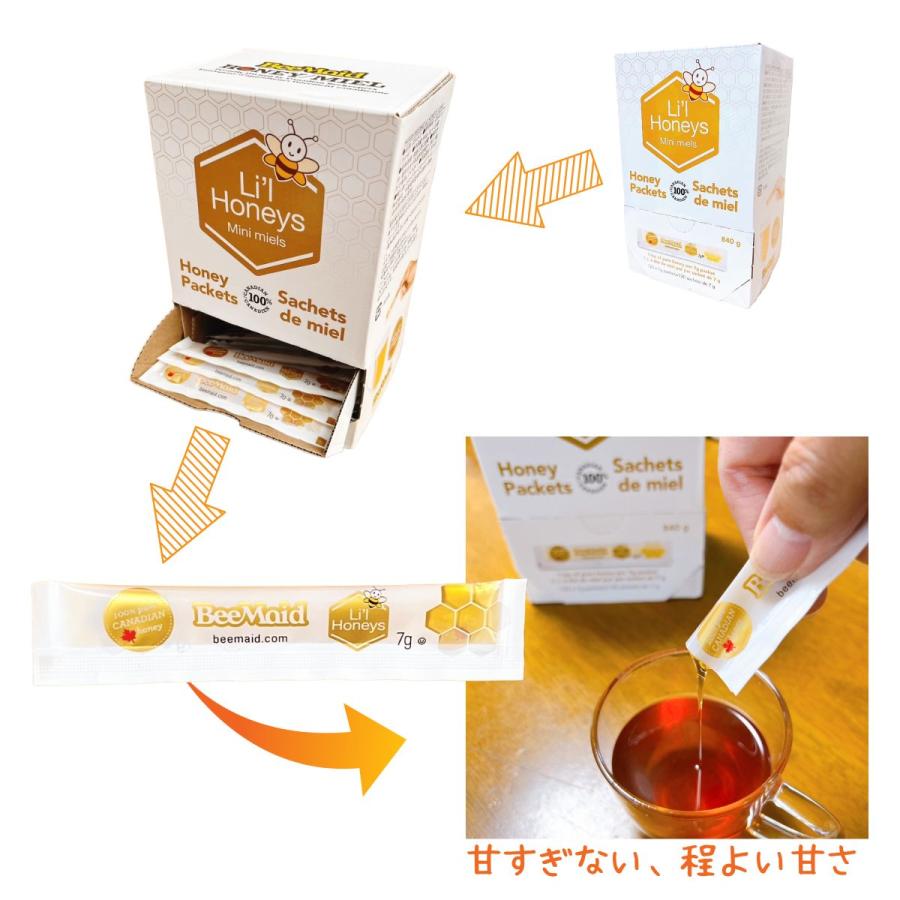 コストコ（Costco） ビーメイド リルハニーズ 7g×30個 個包装 小分け