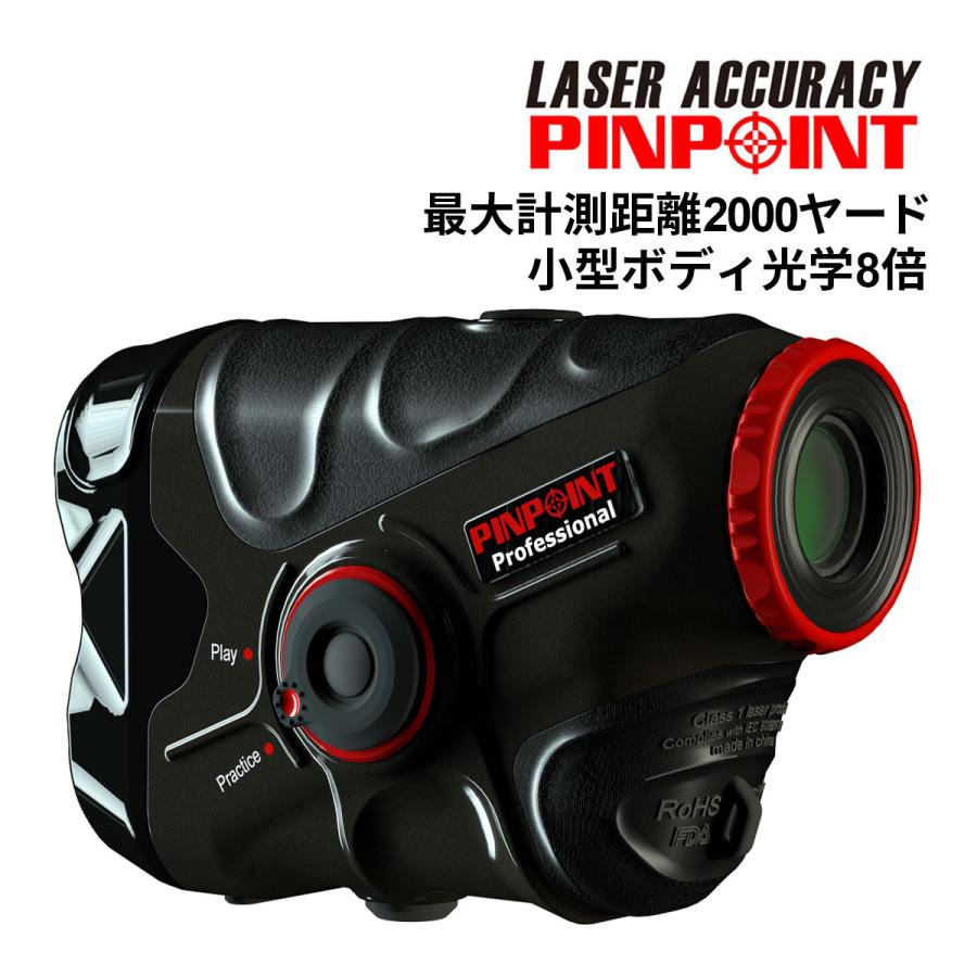 PINPOINT ゴルフ 距離測定器 レーザー 距離計 計測器 ケース付 PINPOINT ゴルフ 距離測定器 レーザー 距離計 計測器 ケース付