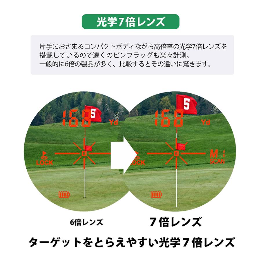 ゴルフ 距離測定器 レーザー 距離計 計測器 ケース付 レーザーアキュラシー ピンポイント PINPOINT XC1500 高輝度カラーOLED｜laseraccuracy｜12