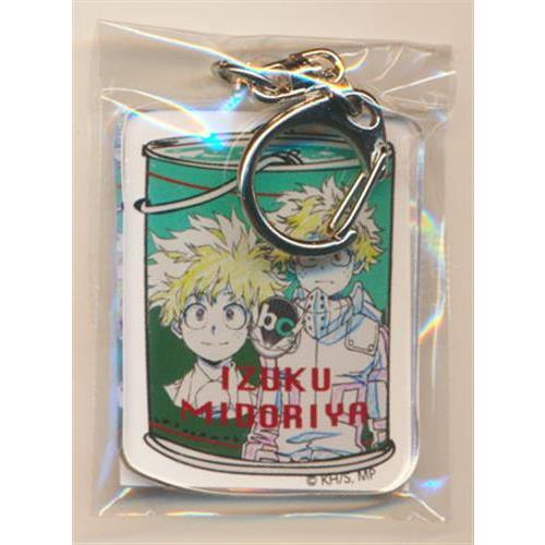 僕のヒーローアカデミア×文房具カフェ アクリルキーホルダー 緑谷出久 