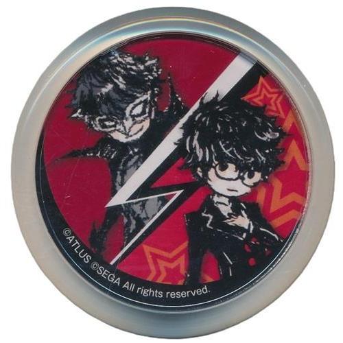 ペルソナ5 主人公　マルイリミテッドショップ　チョコビスマグネット ペルソナ 5 マルキャラマグネット グラフアートデザイン 主人公