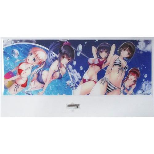 冴えない彼女の育てかた アクリルボード A (水着) 深崎暮人展 冴えない彼女の育てかた アクリルボード A (水着) 深崎暮人展