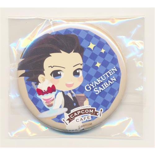 難あり　逆転裁判　カプコンカフェ　缶バッジ　成歩堂 龍一 逆転裁判×カプコンカフェ 缶バッジ 成歩堂龍一 : らしんばん通販 Yahoo