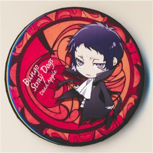文豪ストレイドッグス 芥川龍之介 缶バッジ 映画 DEAD APPLE 文豪ストレイドッグス トレーディングキラキラ缶バッジ DEAD APPLE ver