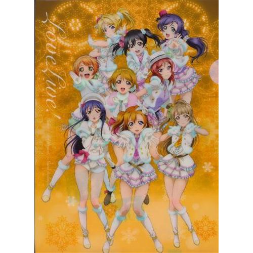 ラブライブ クリアファイル Snow halation ver. 全員集合(μ's) School