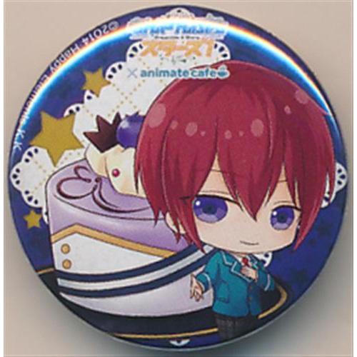 あんスタ アニメイトカフェ 缶バッジ 朱桜司 8 あんさんぶるスターズ×アニメイトカフェ トレーディング缶バッジ 朱桜