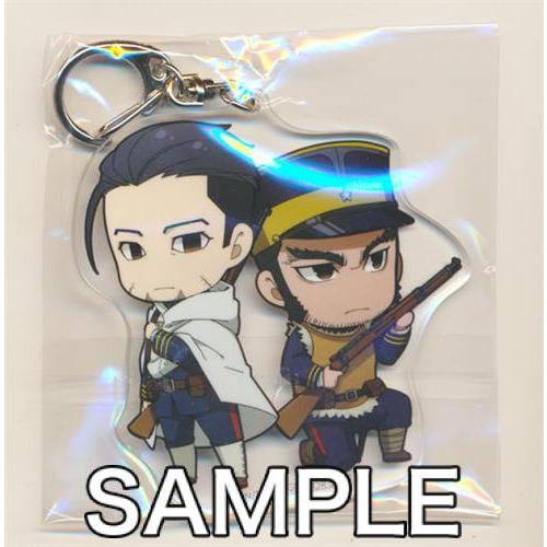 ゴールデンカムイ ミニキャラアクリルキーホルダー 尾形百之助&谷垣