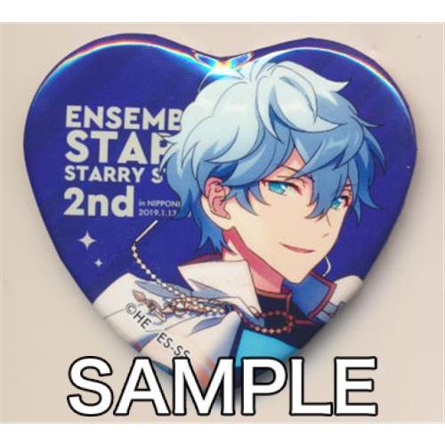 あんスタ あんさぶるスターズ 椚章臣 スタステ 2nd ハート缶バッジ あんさんぶるスターズ Starry Stage 2nd -in 日本武道館- キャラバッジ