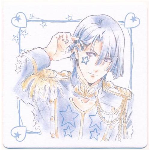 【美品】うたプリ マジLOVEキングダム 手描きイラストコースター 劇場版 うたのプリンスさまっ マジLOVEキングダム 藤岡真紀 手描き