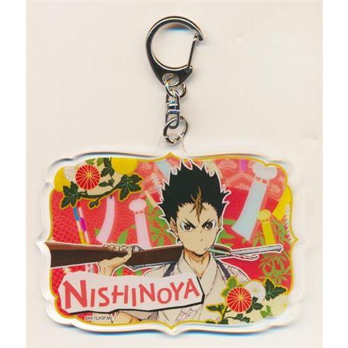 ハイキュー アクリルキーホルダー アクキー 浴衣 ハイキュー アクリルキーホルダー 01 浴衣ver. 西谷夕 : らしんばん