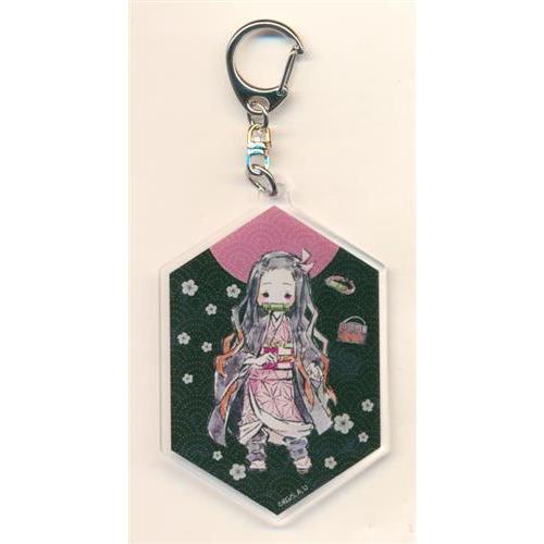 鬼滅の刃 グラフアートデザイン アクリルキーホルダー 01 竈門禰豆子