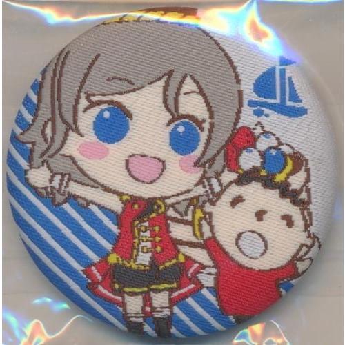 も*️様 Aqours 渡辺曜 1stユニットライブ 缶バッジ A3 ラブライブシリーズ×サンリオキャラクターズ 刺繍バッジ(缶バッジ