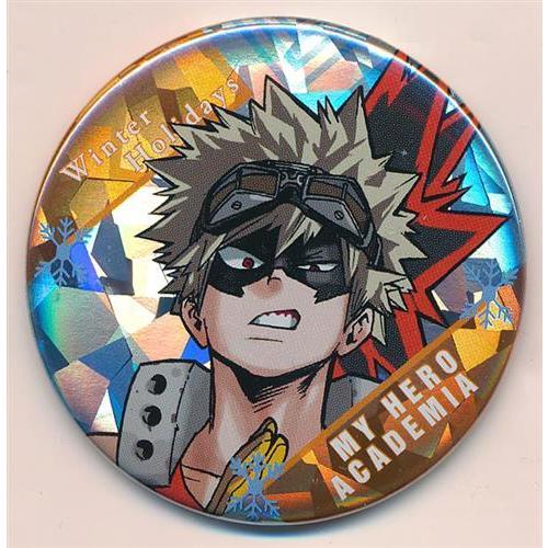 僕のヒーローアカデミア 部分ホロ缶バッジ 爆豪勝己 JUMP SHOP限定 