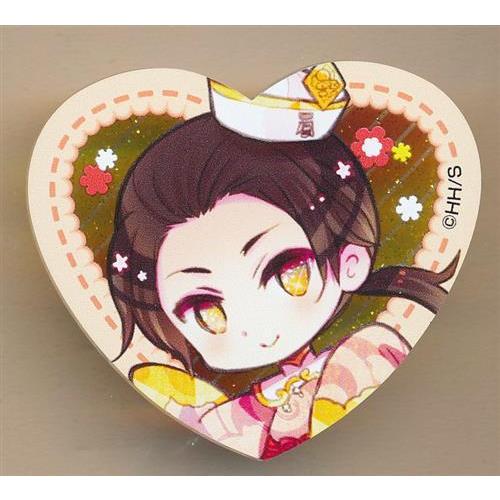 ヘタリア WorldStars ハート型ラメアクリルバッジ Vol.3 中国