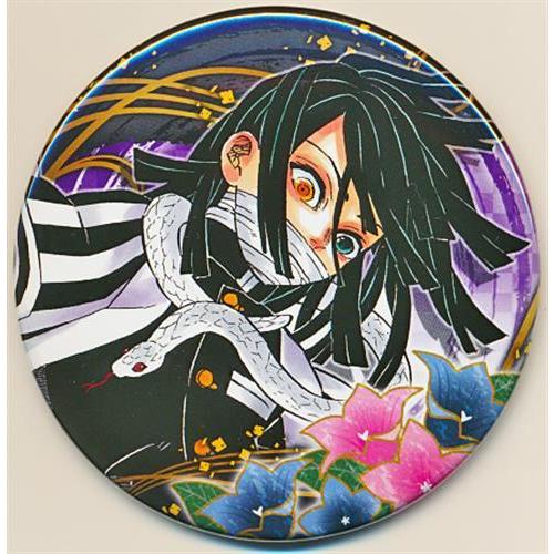 鬼滅の刃 ufotable cafe 和紙缶バッジ 伊黒小芭内 単品 和紙