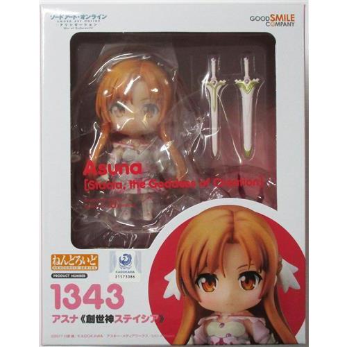 ねんどろいど 1343 アスナ(創世神ステイシア) ソードアート・オンライン アリシゼーション War of Underworld 完成品 可動フィギュア グッドスマイルカンパニー ねんどろいど 1343 ソードアート・オンライン アリシゼーション War of