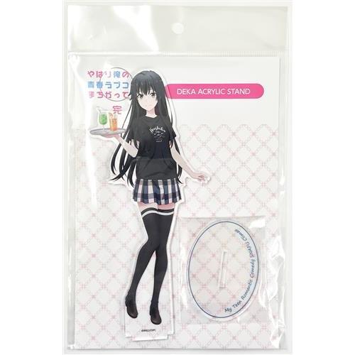 【俺ガイル】雪ノ下雪乃 THEキャラ カフェ アクリルキーホルダー やはり俺の青春ラブコメはまちがっている。 完×THEキャラCAFE デカ