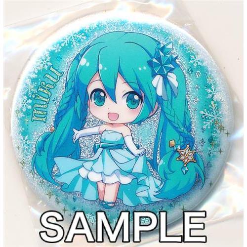 初音ミク 雪ミク2021あそーと ガシャポンくじ C賞 缶バッジ