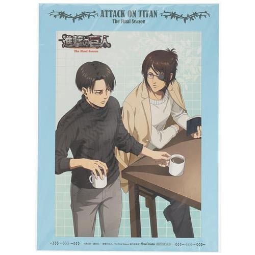 進撃の巨人 The Final Season A4アートボード リヴァイ&ハンジ・ゾエ