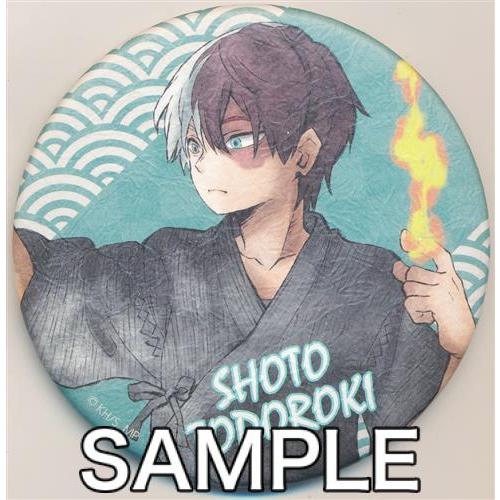 僕のヒーローアカデミア / 轟焦凍 / 和紙缶バッジ