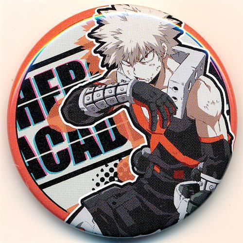 僕のヒーローアカデミア -戦闘- 缶バッジ 爆豪勝己 ヒロアカ 