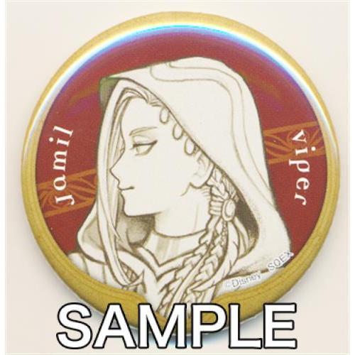 ツイステ roman 缶バッジ ジャミル Disney TWISTED-WONDERLAND トレーディング缶バッジ B ?Roman