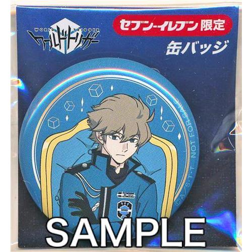 ワールドトリガー　ヒュース　缶バッジ　セブンイレブン ワールドトリガー オリジナル缶バッジ ヒュース セブンイレブン限定