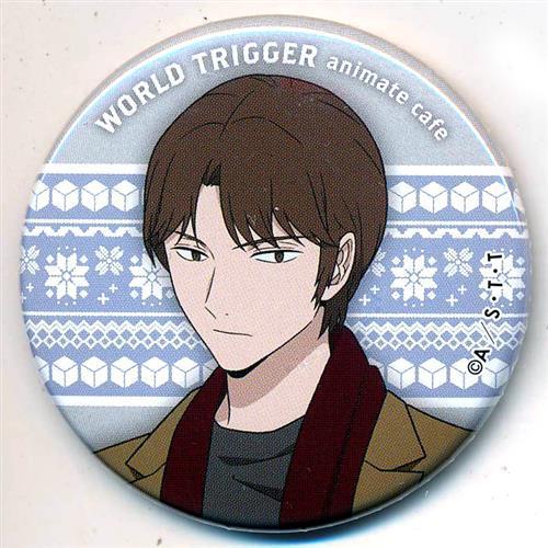 ワールドトリガー×アニメイトカフェ 描き下ろしトレーディング缶バッジ
