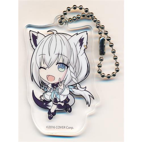 ホロライブ アクリルキーホルダー 白上フブキ : らしんばん通販 Yahoo 