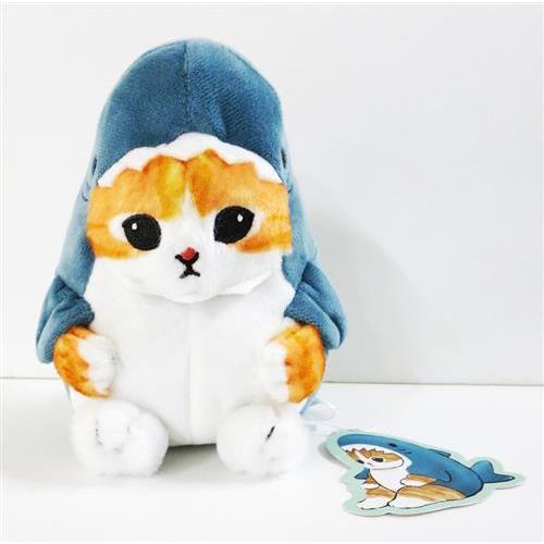 mofusand ぬいぐるみ サメにゃん (サメ/グレー) : らしんばん通販