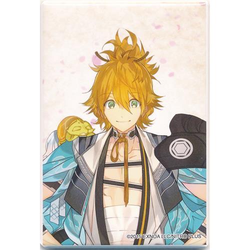 刀剣乱舞 スクエア缶バッジコレクション (跪坐) 第三弾 浦島虎徹 とう