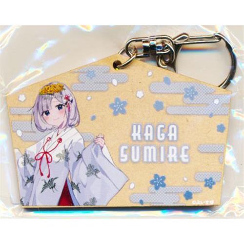 ぶいすぽっ×神田明神納涼祭り 絵馬風キーホルダー 花芽すみれ