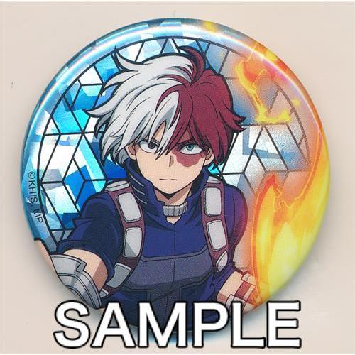 僕のヒーローアカデミア ステンドグラス風トレーディングホログラム缶 