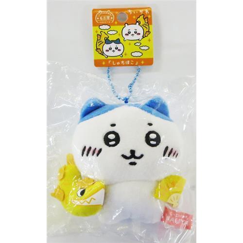 ちいかわ ハチワレ ポチャッコ ぬいぐるみキーホルダー ちいかわ×サンリオキャラクターズ ぷちミニマスコット ハチワレ ポチャッコ