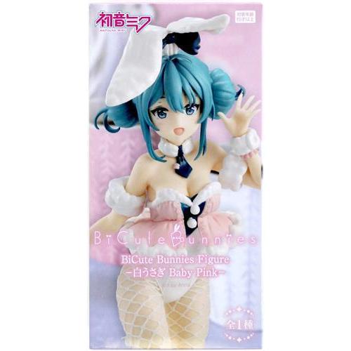 フィギュア 初音ミク　初音ミク 白うさぎBaby Pink 未開封初音ミク BiCute Bunnies Figure -白うさぎ Baby Pink- スーパー